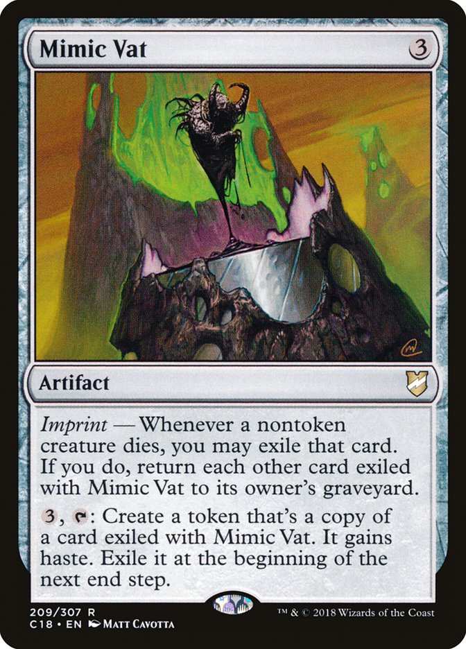 Mimic Vat [Commander 2018] (C18 209)