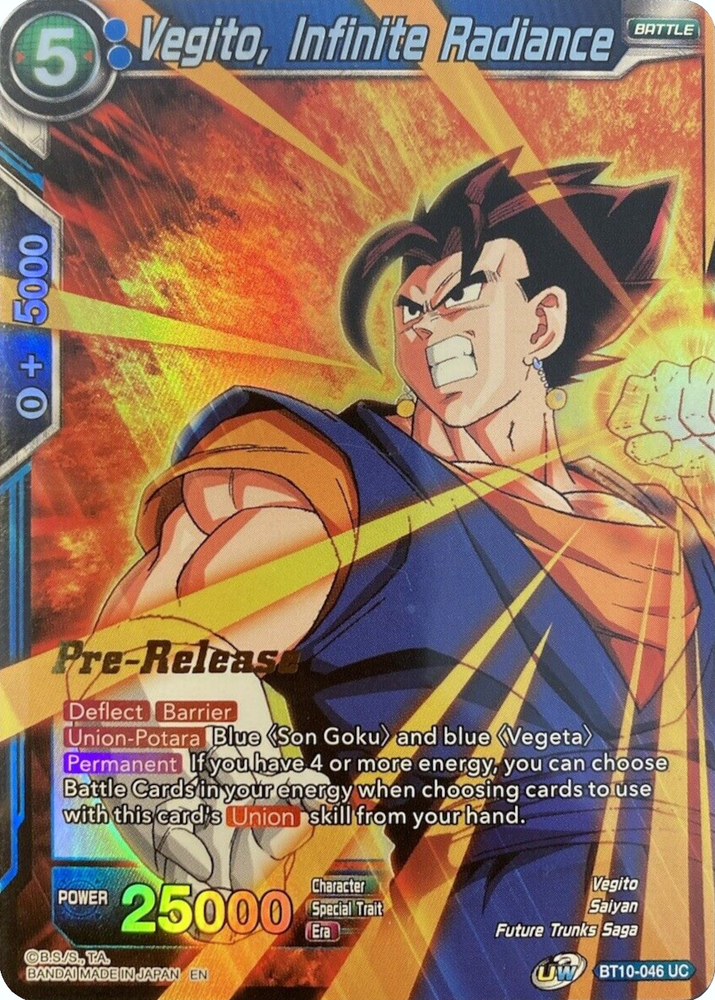 Vegito, Infinite Radiance [BT10-046]