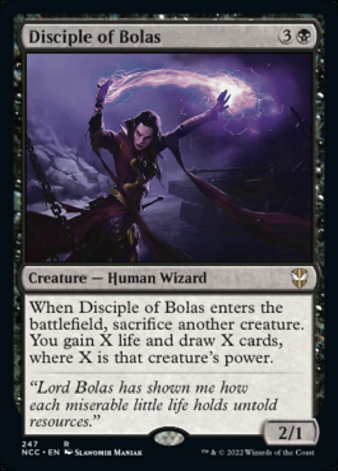 Disciple of Bolas [Streets of New Capenna Commander] (NCC 247)