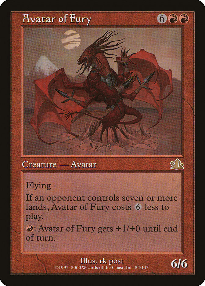 Avatar of Fury [Prophecy] (PCY 82)