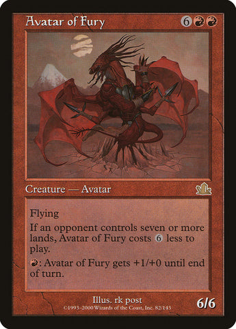 Avatar of Fury [Prophecy] (PCY 82)