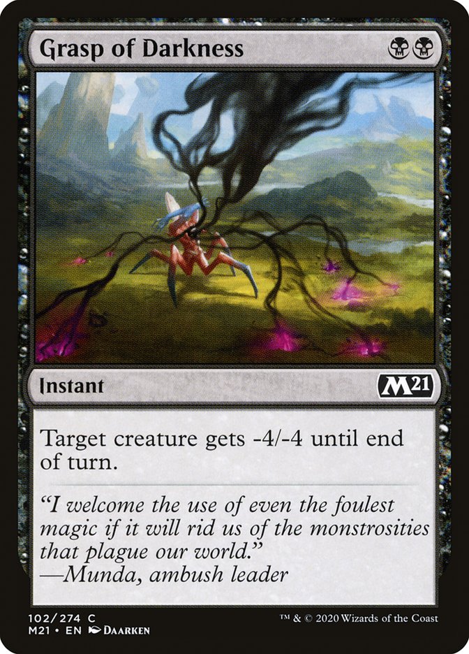 Grasp of Darkness [Core Set 2021] (M21 102)