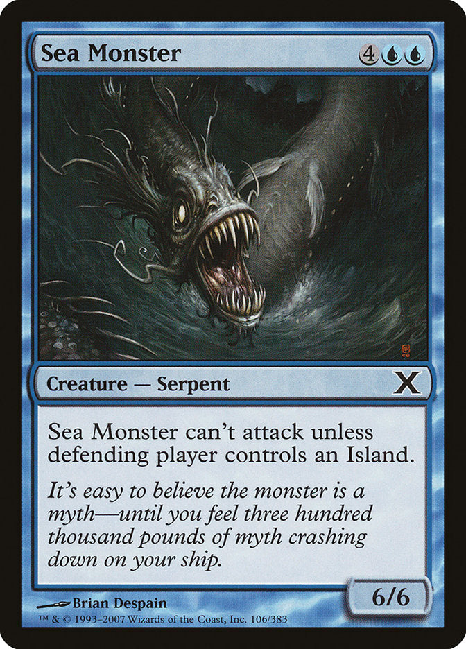 Sea Monster [Tenth Edition] (10E 106)
