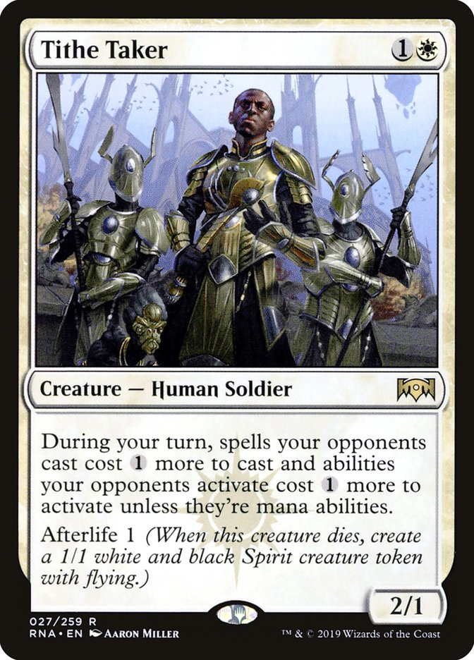 Tithe Taker [Ravnica Allegiance] (RNA 27)