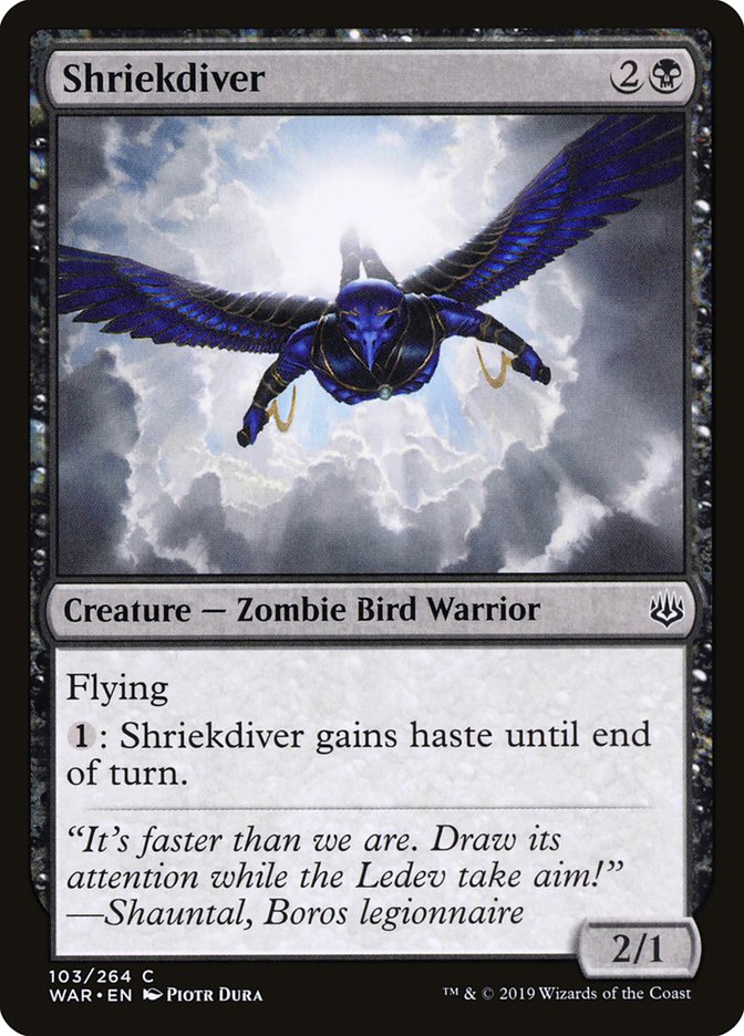 Shriekdiver [War of the Spark] (WAR 103)