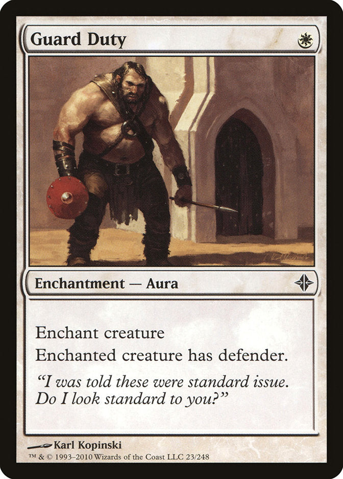 Guard Duty [Rise of the Eldrazi] (ROE 23)