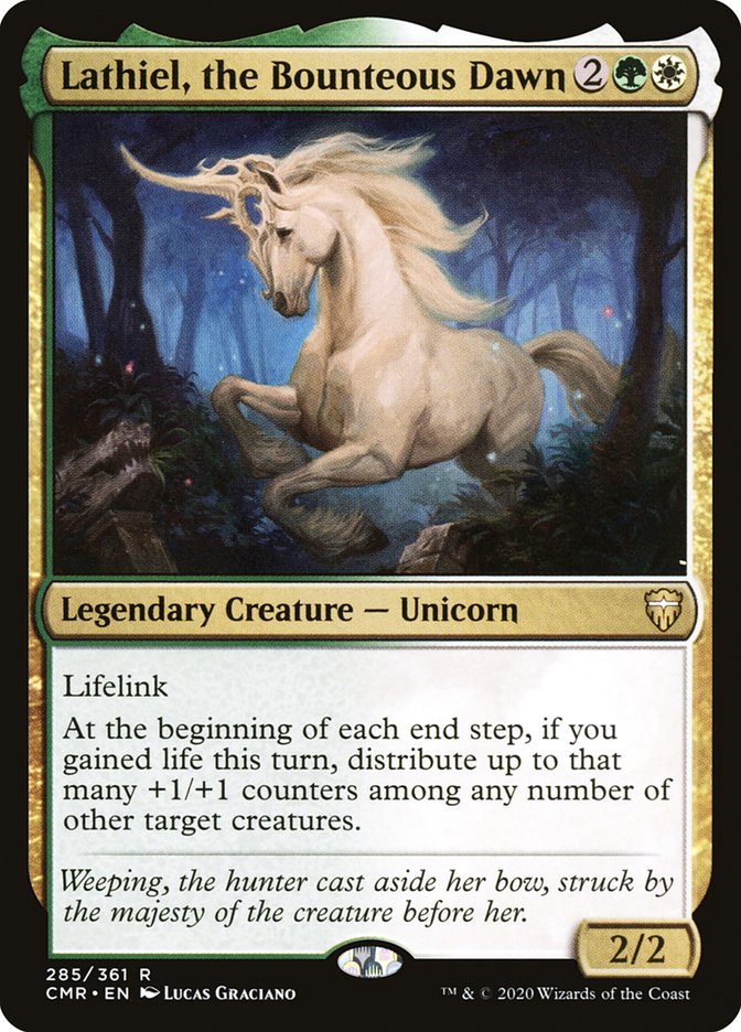 Lathiel, the Bounteous Dawn [Commander Legends] (CMR 285)