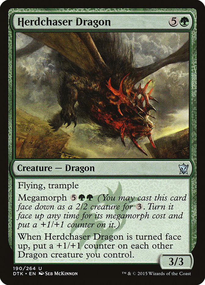 Herdchaser Dragon [Dragons of Tarkir] (DTK 190)