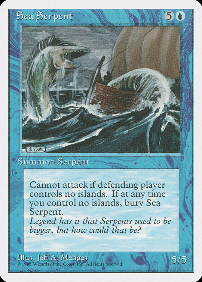 Sea Serpent [Fourth Edition] (4ED 98)
