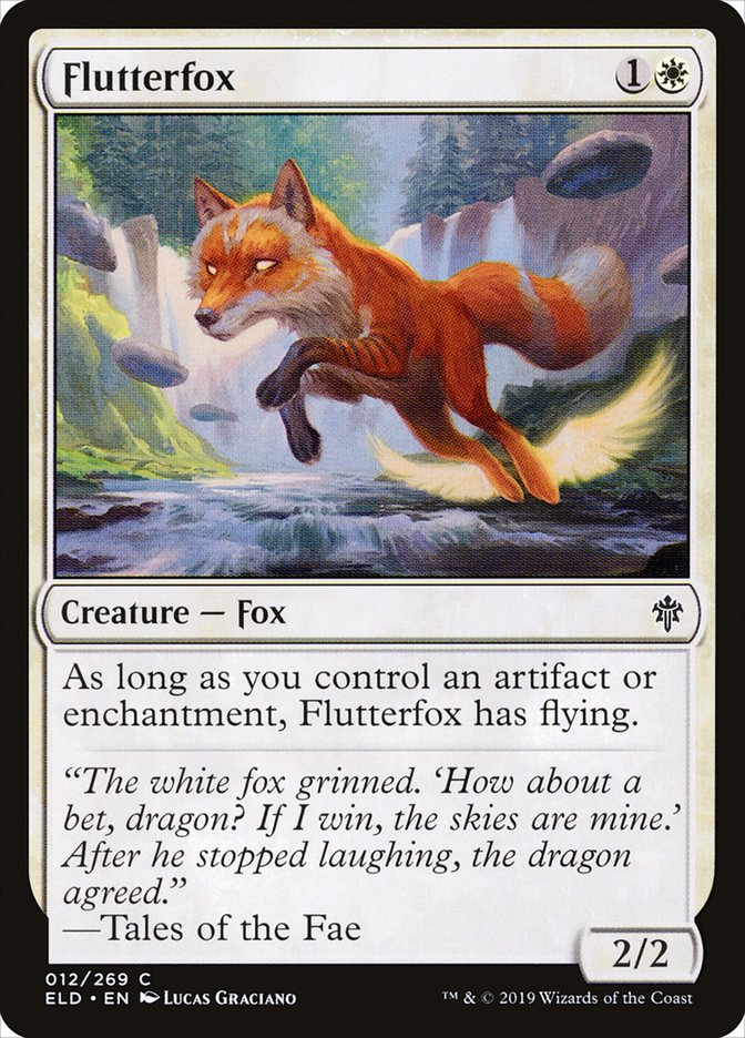 Flutterfox [Throne of Eldraine] (ELD 12)