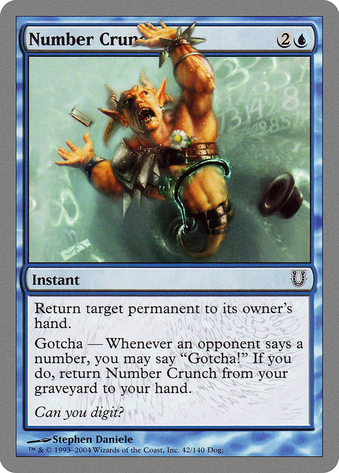 Number Crunch [Unhinged] (UNH 42)