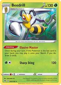 Beedrill (3) [Sword & Shield: Vivid Voltage]