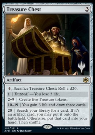 Treasure Chest (Promo Pack) [Dungeons & Dragons: Adventures in the Forgotten Realms Promos] (PAFR 252)