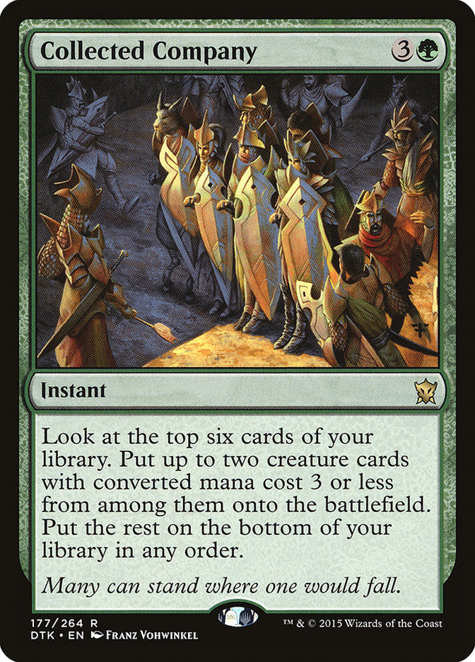 Collected Company [Dragons of Tarkir] (DTK 177)