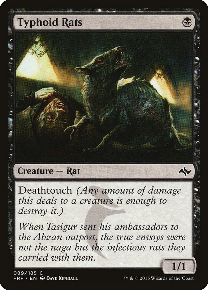 Typhoid Rats [Fate Reforged] (FRF 89)