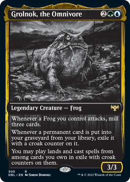 Grolnok, the Omnivore [Innistrad: Double Feature] (DBL 505)