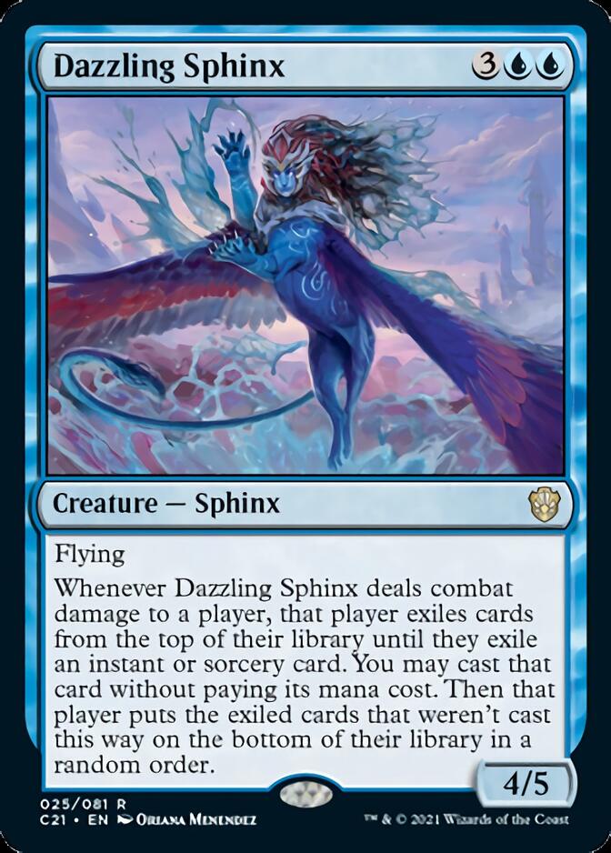 Dazzling Sphinx [Commander 2021] (C21 25)