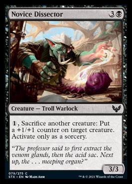 Novice Dissector [Strixhaven: School of Mages] (STX 79)