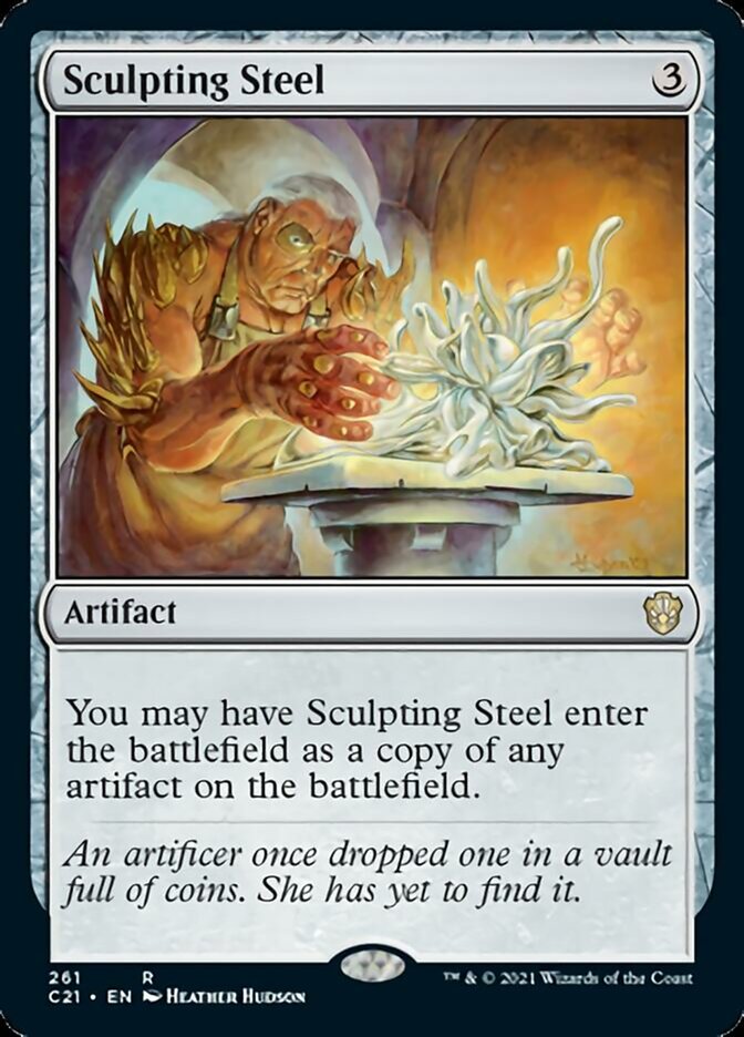 Sculpting Steel [Commander 2021] (C21 261)
