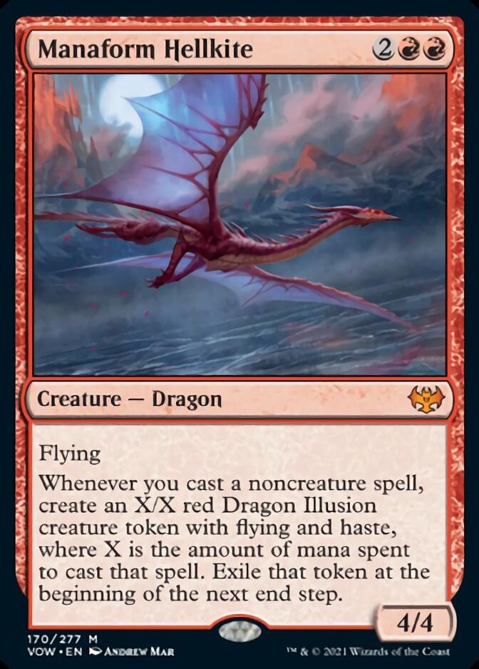 Manaform Hellkite [Innistrad: Crimson Vow] (VOW 170)