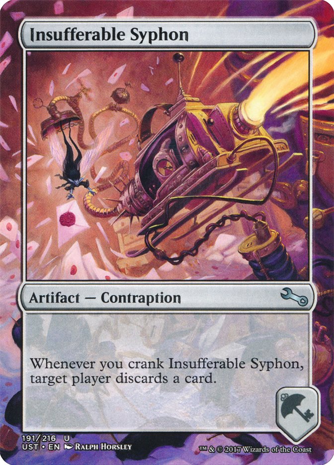 Insufferable Syphon [Unstable] (UST 191)