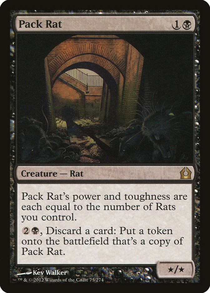 Pack Rat [Return to Ravnica] (RTR 73)