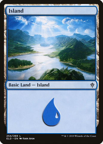Island (#254) [Throne of Eldraine] (ELD 254)