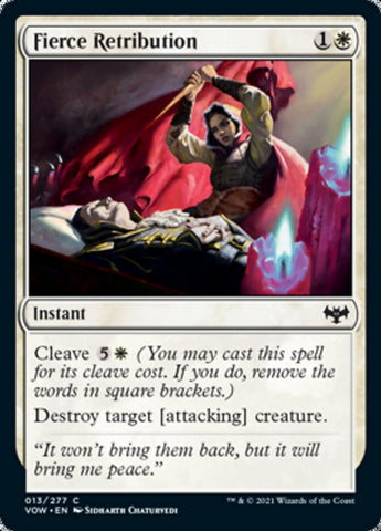 Fierce Retribution [Innistrad: Crimson Vow] (VOW 13)