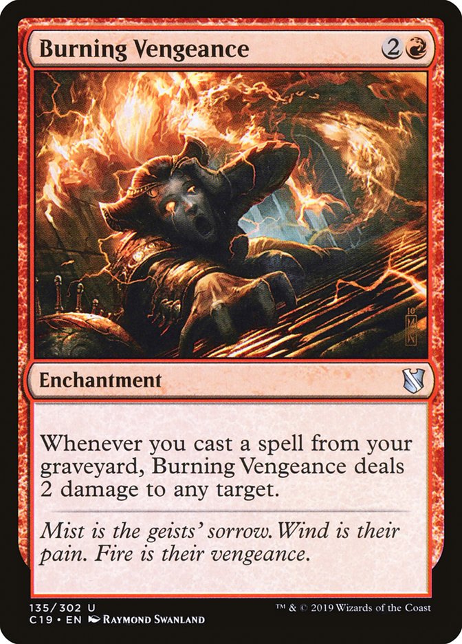 Burning Vengeance [Commander 2019] (C19 135)