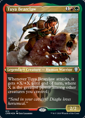Tuya Bearclaw [Commander Legends Etched] (PCMR 612)