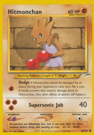 Hitmonchan (69/105) [Neo Destiny]