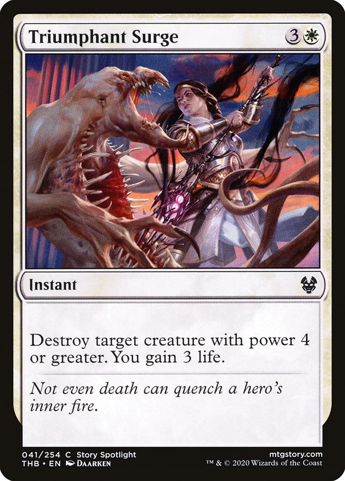 Triumphant Surge [Theros Beyond Death] (THB 41)
