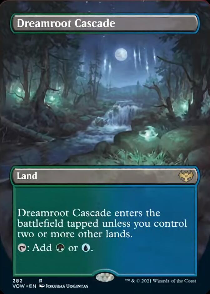 Dreamroot Cascade (Borderless) [Innistrad: Crimson Vow] (VOW 282)