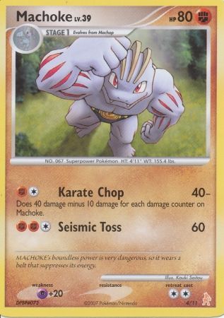 Machoke (4/11) [Diamond & Pearl: Trainer Kit]