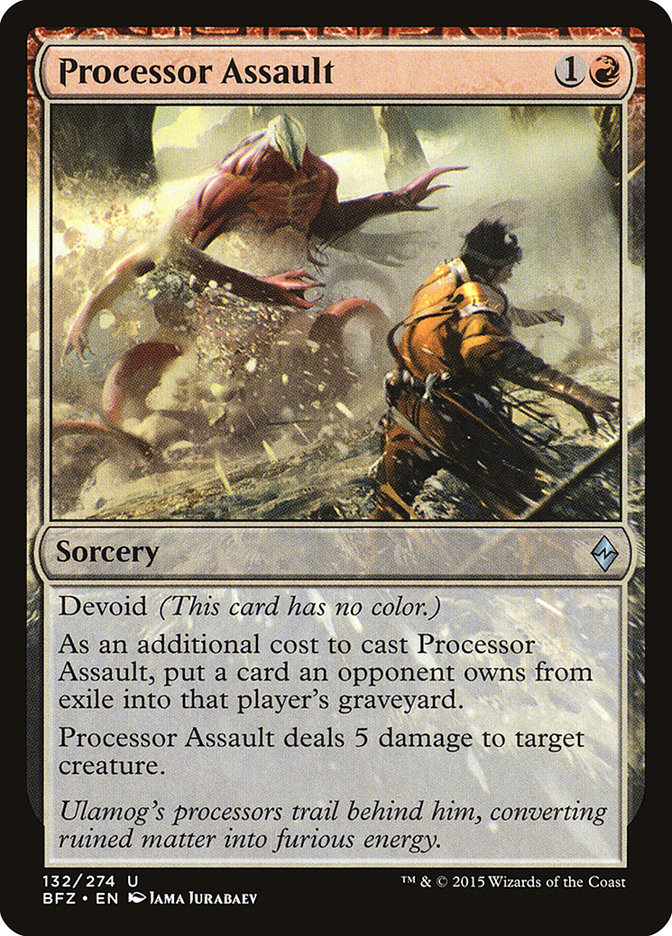 Processor Assault [Battle for Zendikar] (BFZ 132)