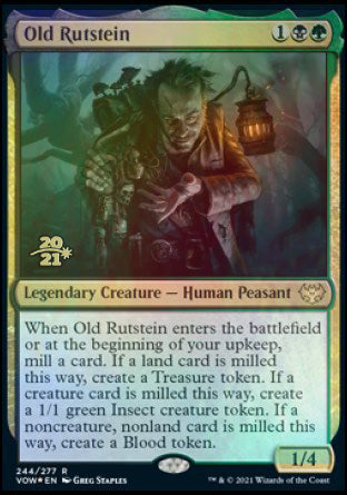 Old Rutstein [Innistrad: Crimson Vow Prerelease Promos] (PVOW 244)