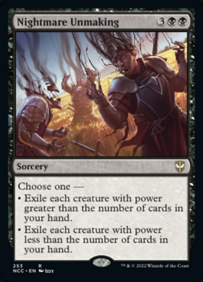 Nightmare Unmaking [Streets of New Capenna Commander] (NCC 253)