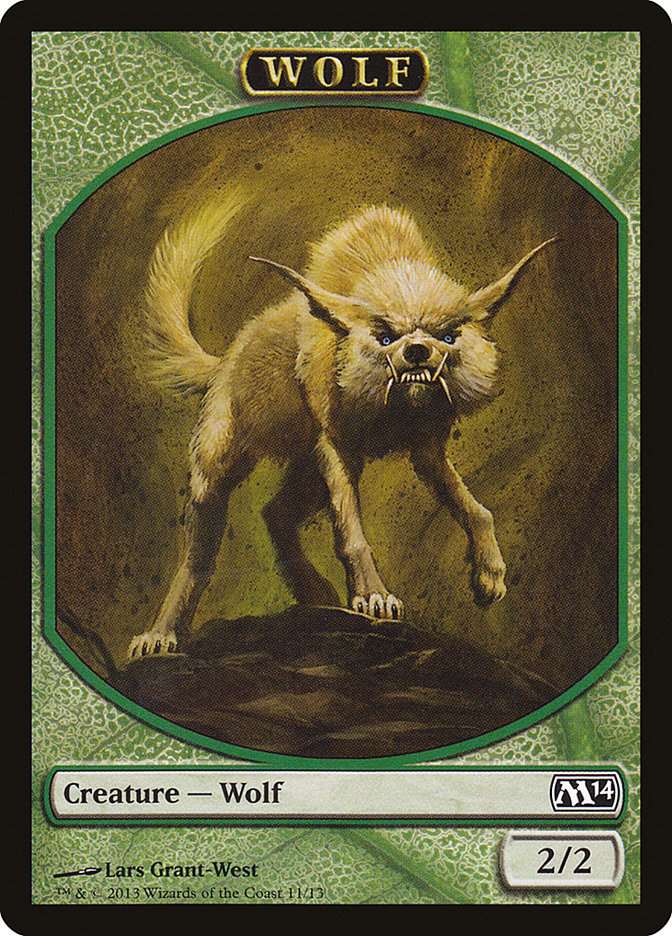 Wolf [Magic 2014 Tokens] (TM14 11)