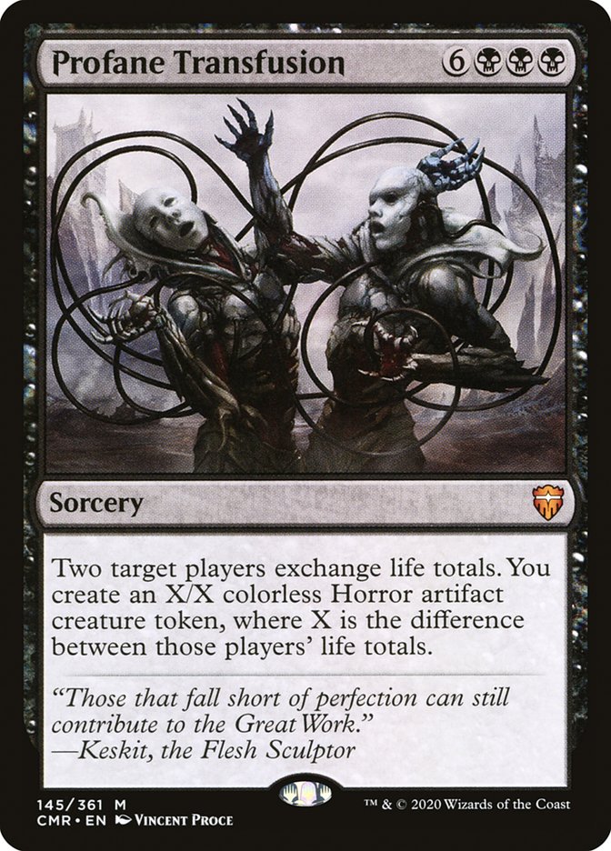 Profane Transfusion [Commander Legends] (CMR 145)