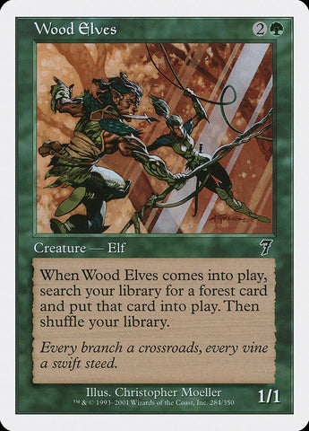 Wood Elves [Seventh Edition] (7ED 284)