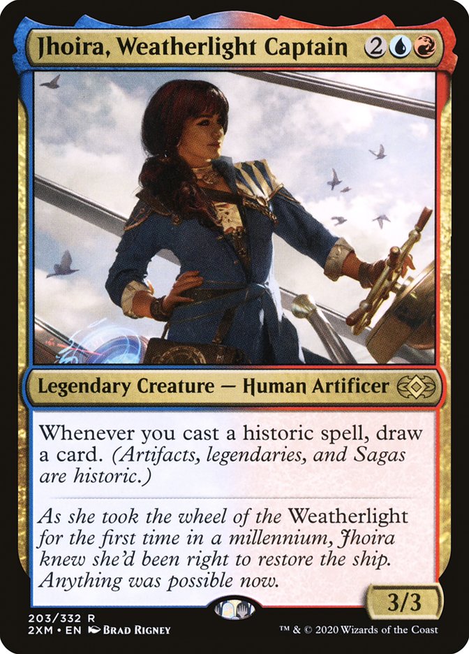 Jhoira, Weatherlight Captain [Double Masters] (2XM 203)