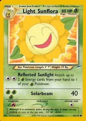 Light Sunflora (72/105) [Neo Destiny]