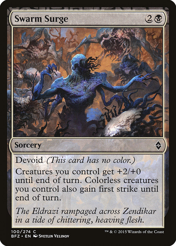 Swarm Surge [Battle for Zendikar] (BFZ 100)