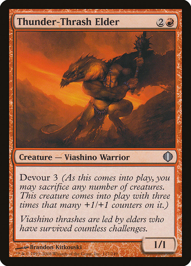 Thunder-Thrash Elder [Shards of Alara] (ALA 117)