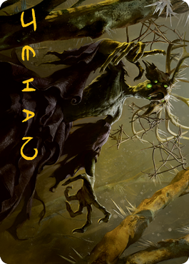 Old Stickfingers Art Card (Gold-Stamped Signature) [Innistrad: Midnight Hunt Art Series] (AMID 66)