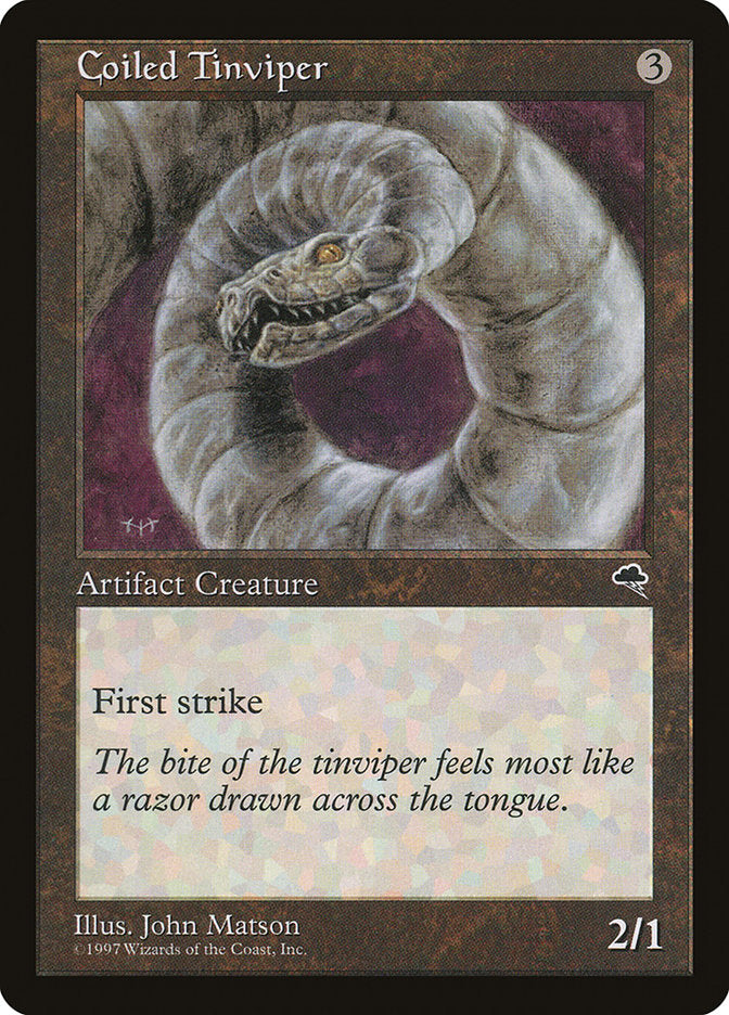 Coiled Tinviper [Tempest] (TMP 279)