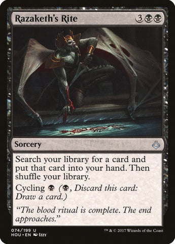 Razaketh's Rite [Hour of Devastation] (HOU 74)