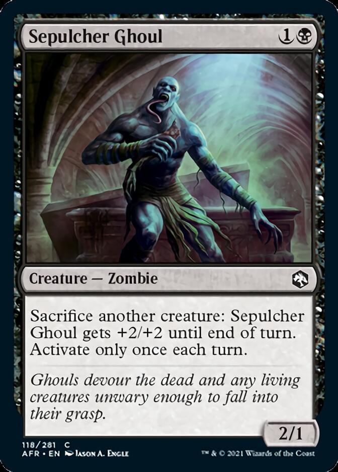 Sepulcher Ghoul [Dungeons & Dragons: Adventures in the Forgotten Realms] (AFR 118)