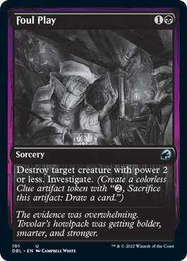 Foul Play [Innistrad: Double Feature] (DBL 101)