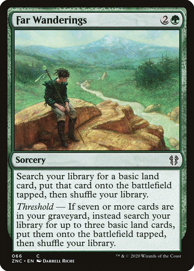 Far Wanderings [Zendikar Rising Commander] (ZNC 66)